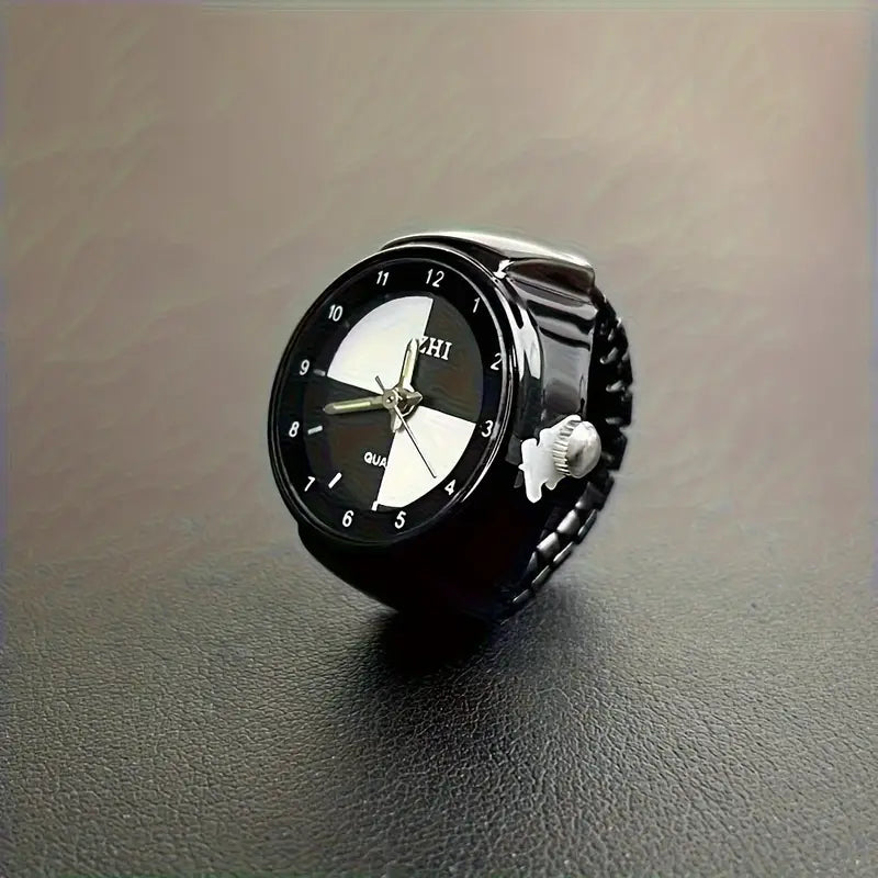 Finger Watch For Men And Women, Students Creative Ring Watch